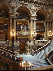 Escalier Opéra Paris